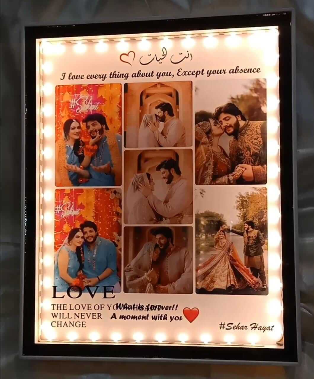 Birthday Gift LED  Photo Frame