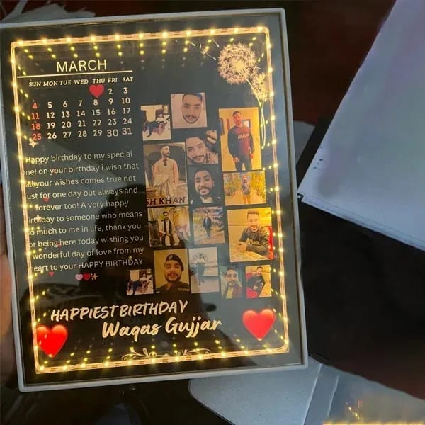 Birthday Gift LED  Photo Frame