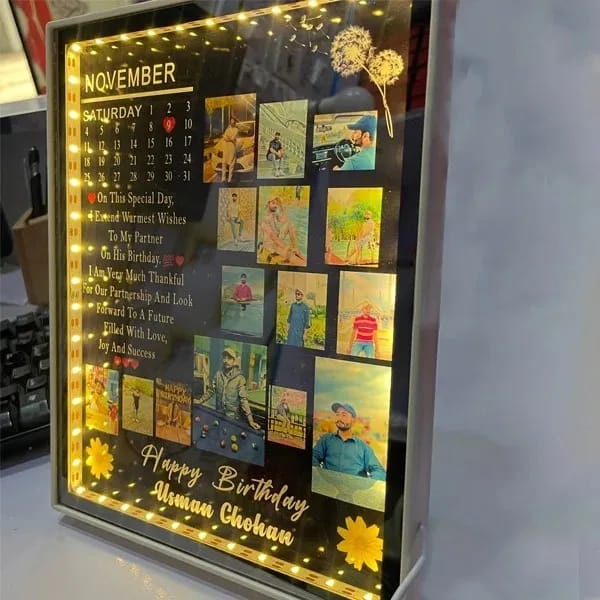 Birthday Gift LED  Photo Frame